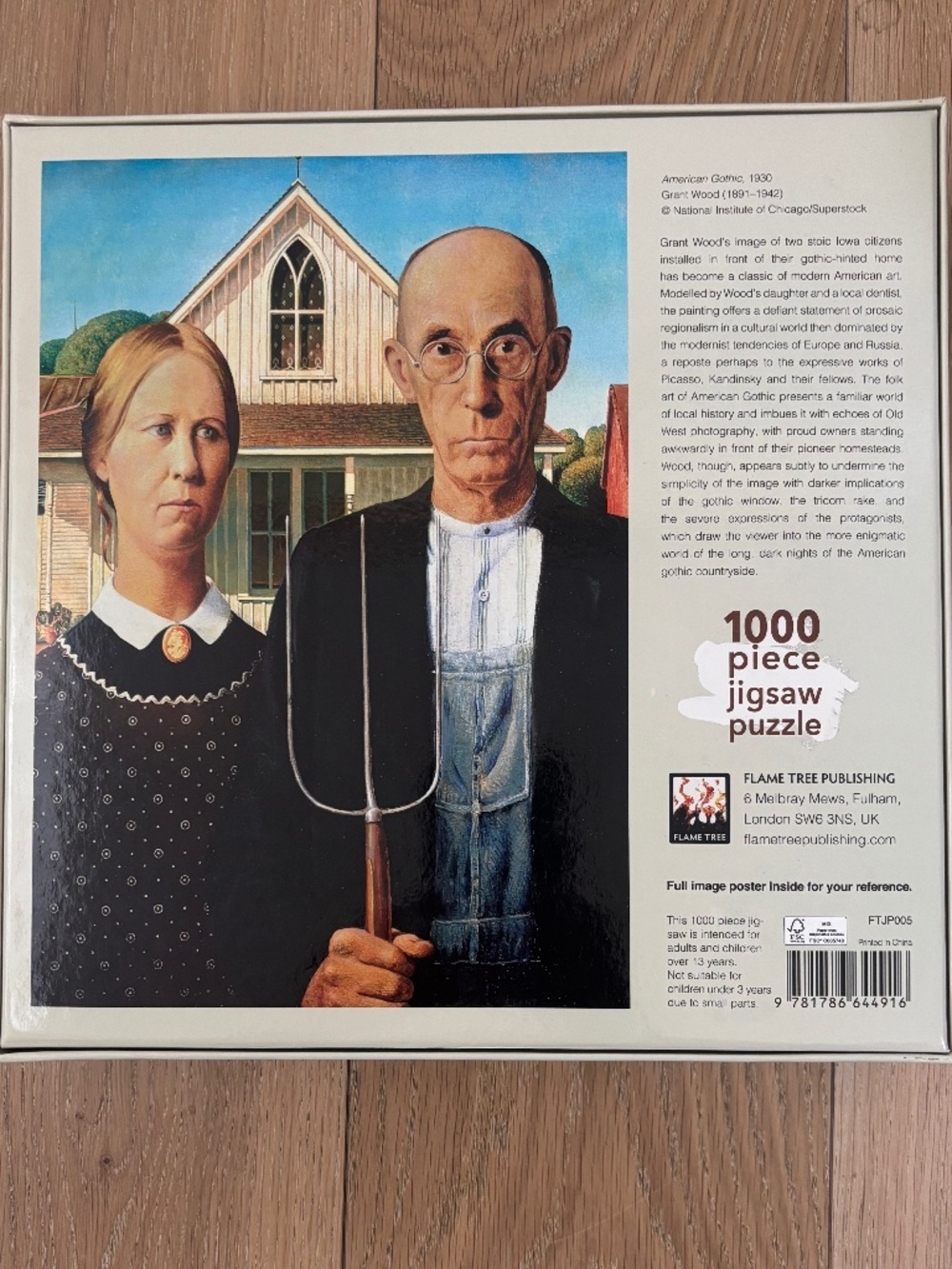 American Gothic, 1,000 piece puzzle - Picture 2 of 5